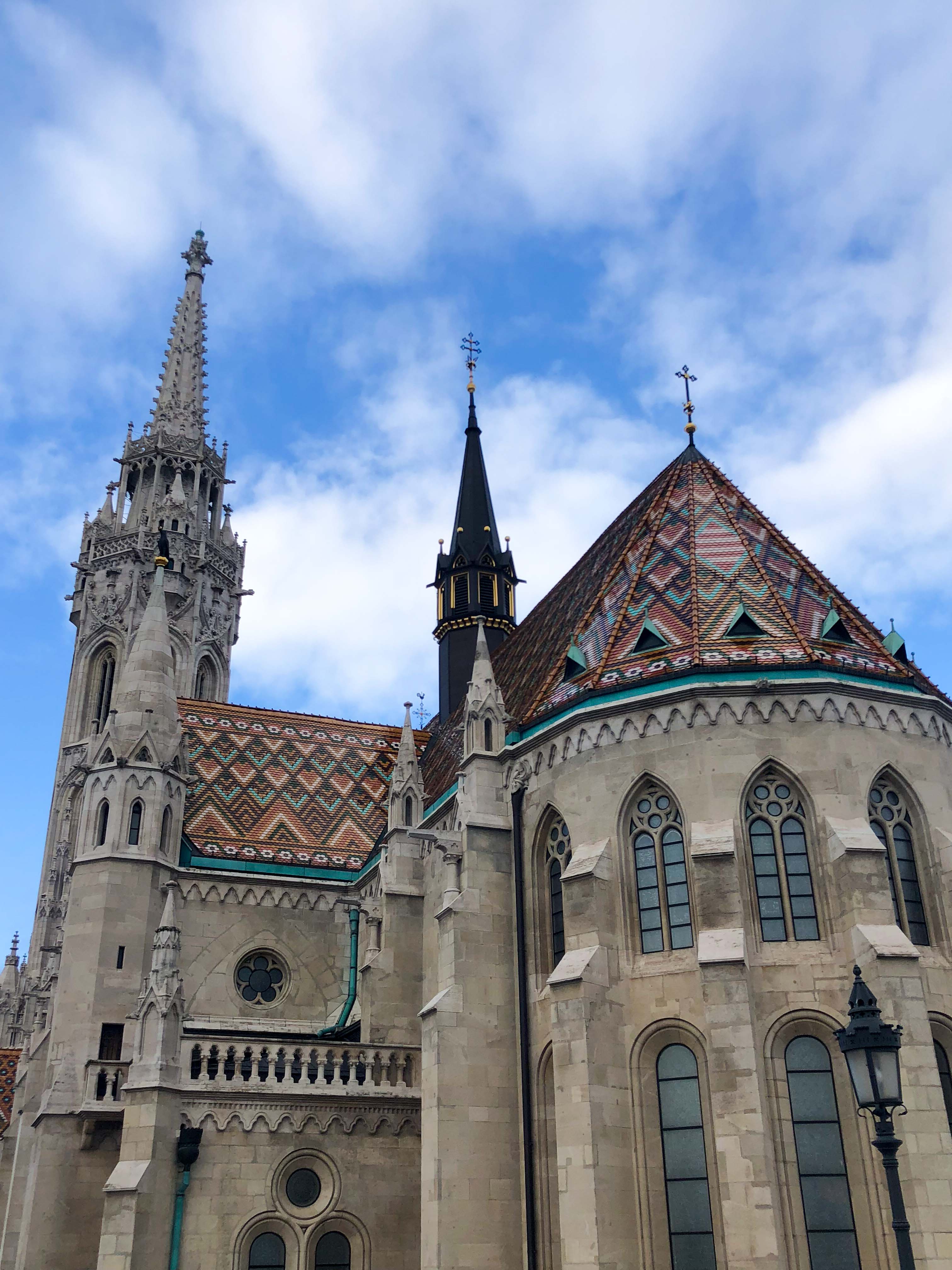Eglise Matthias dans le Castle District lors de ma visite de Budapest