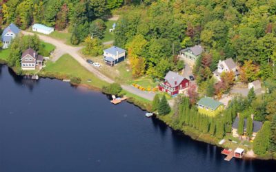 Parc de la Mauricie, Québec: survol panoramique en hydravion