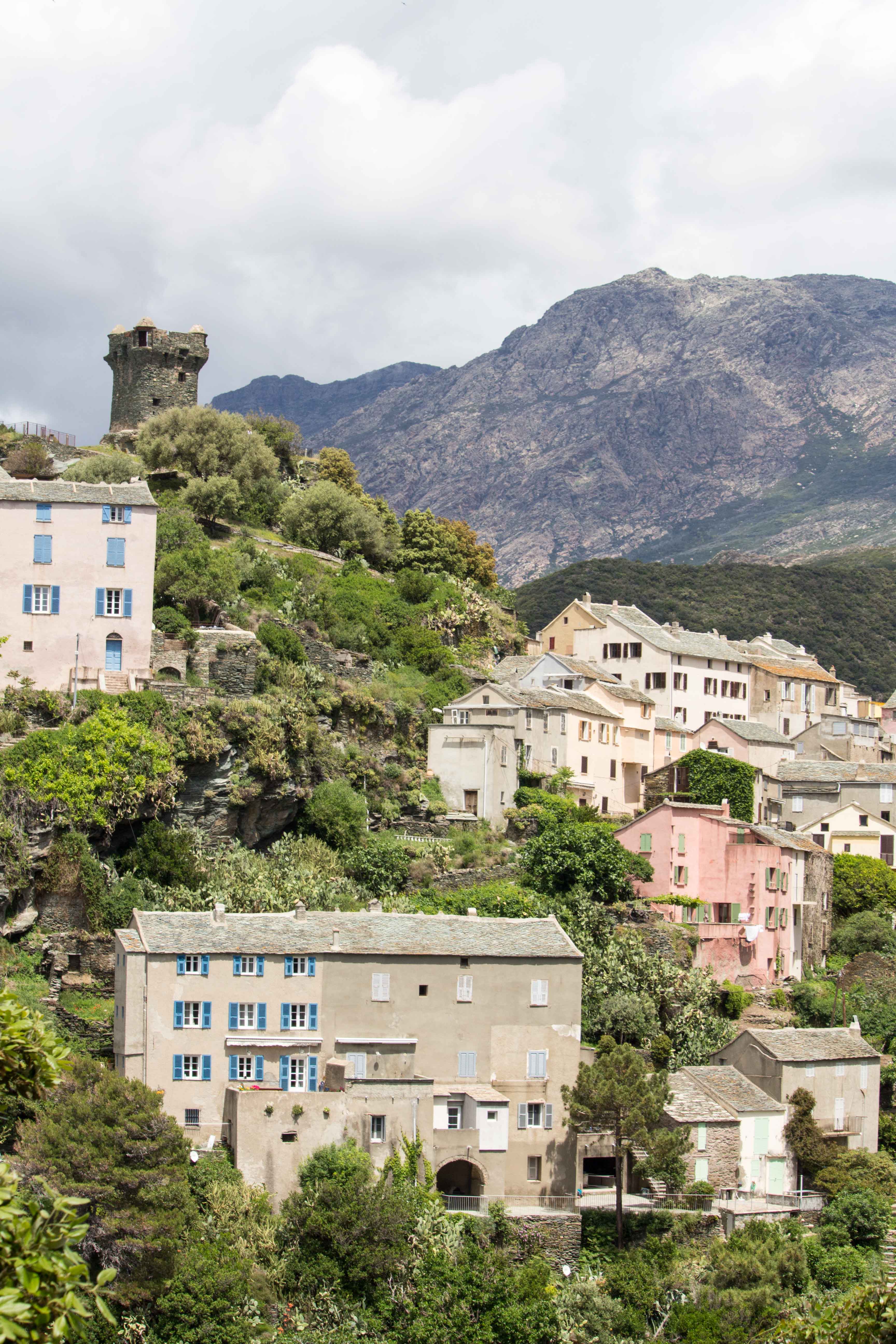 Village Nonza Cap Corse Visiter