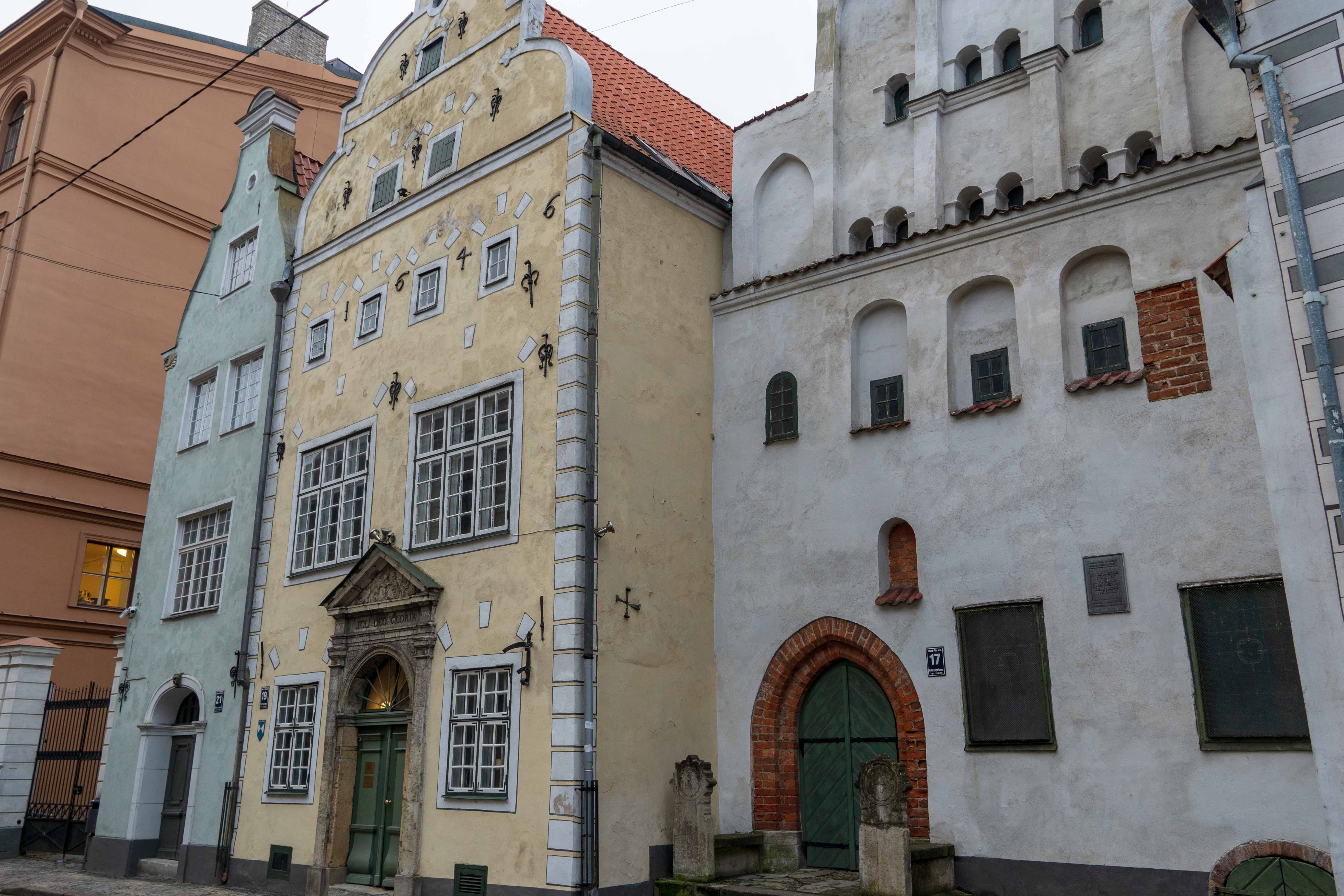 Maisons Trois Freres Voyage Riga Citytrip