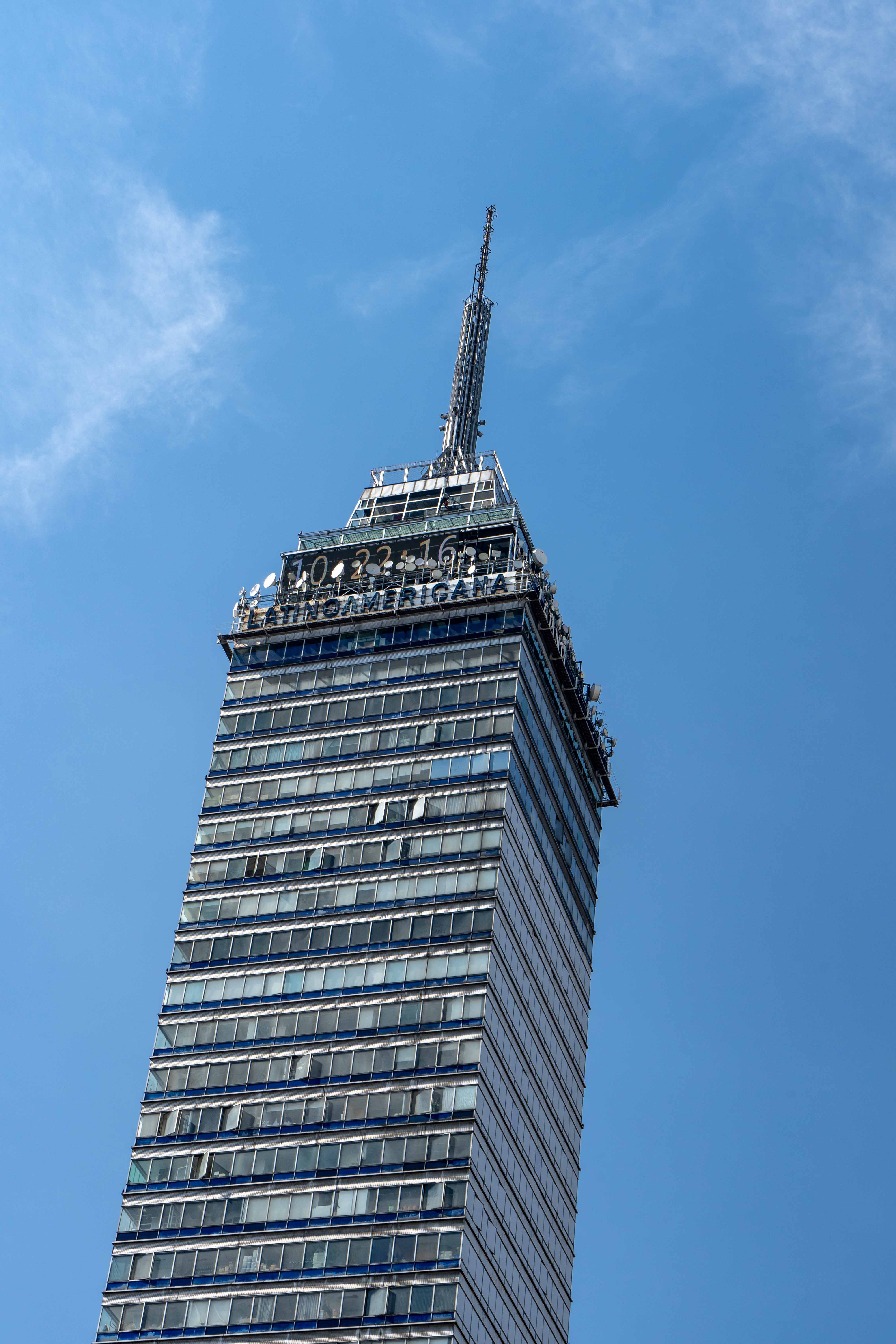 Avec ses 138 m de haut, la Torre Latinoamericana est un véritable symbole pour les mexicains. Le mirador offre un magnifique panorama.