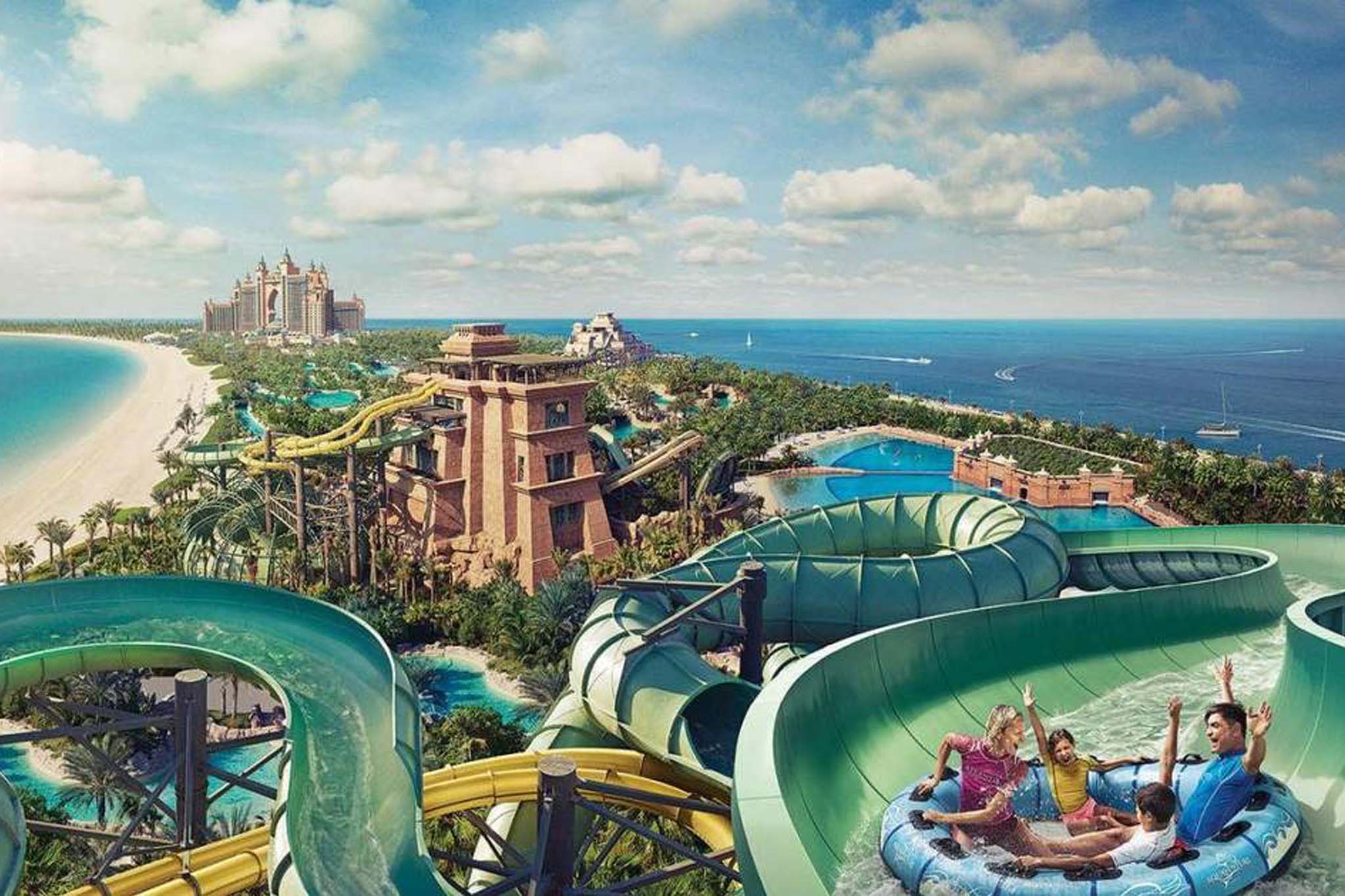 Atlantis Aquaventure Waterpark Dubai Bahamas