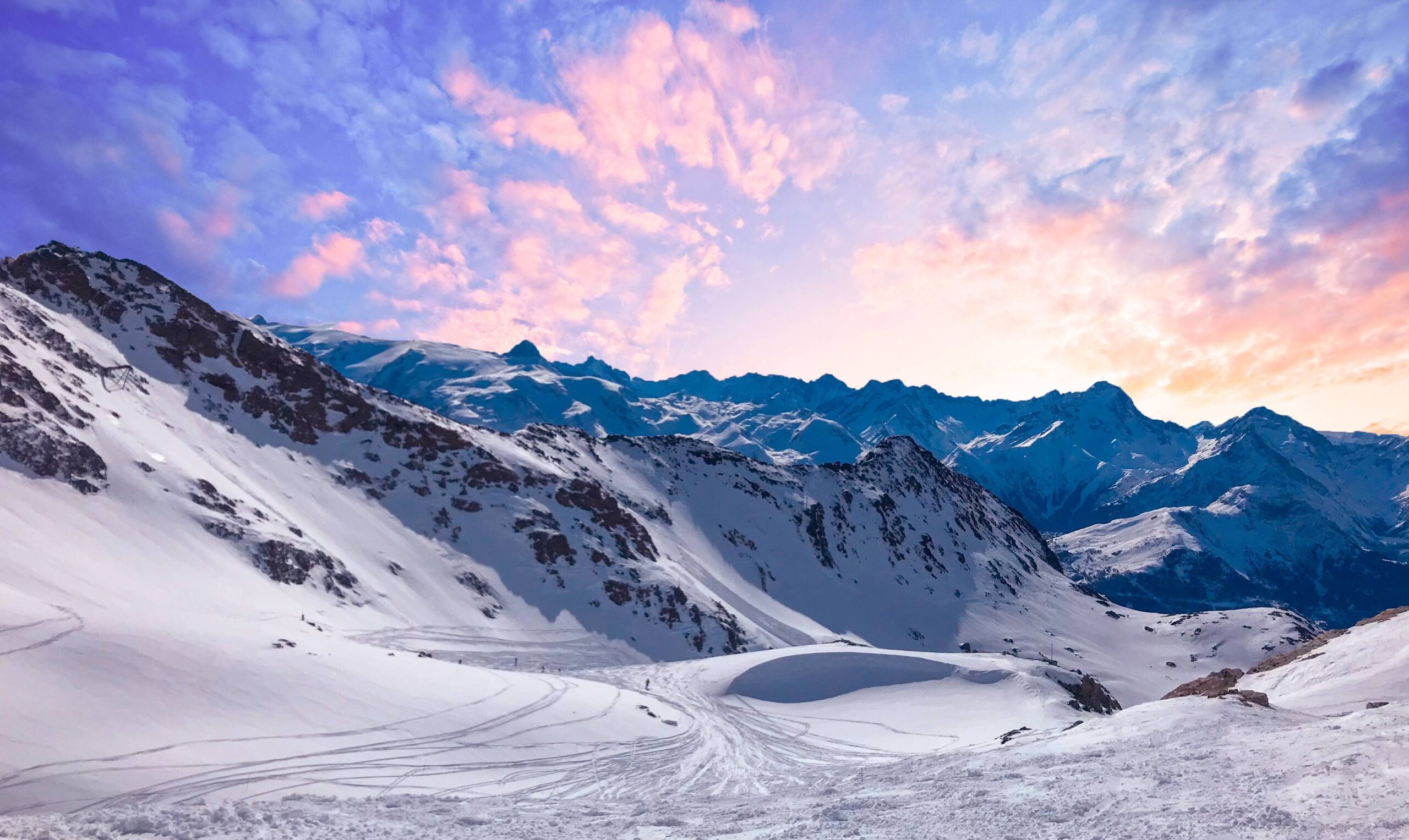 Courchevel, lumière d’hiver et neiges éternelles